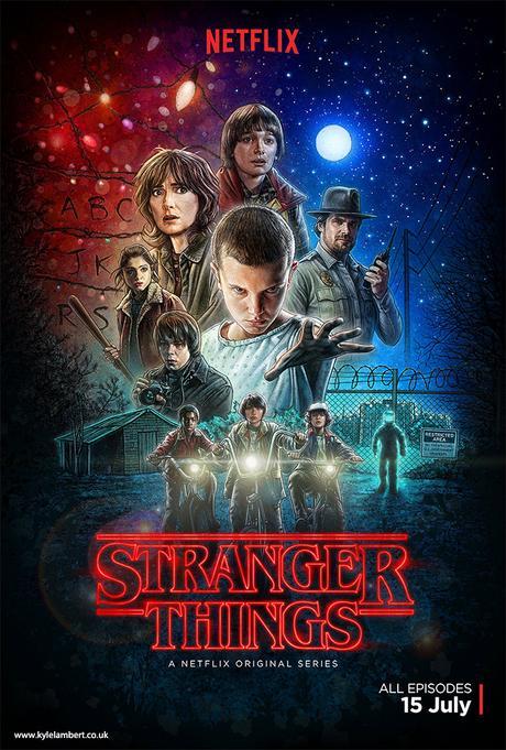 ¿Cómo se hizo el póster promocional de “Stranger Things”?