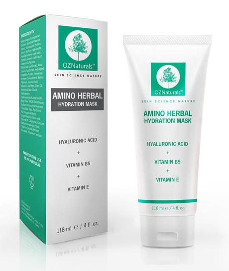Mascarilla Amino Herbal de OZ Naturals (Review)