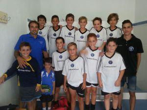 Los Alevínes del C.D. Los Caminantes comienzan con los entrenamientos Alevínes C.D. Los Caminantes