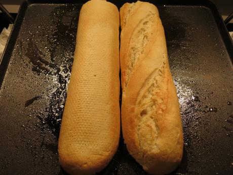 Bocadillo de lomo con pimientos