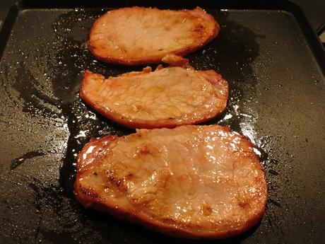 Bocadillo de lomo con pimientos