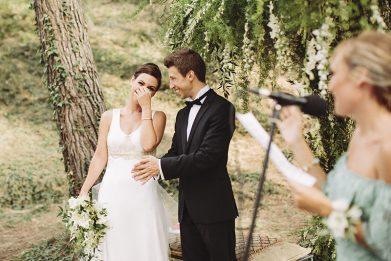 Una boda en el bosque boda bosque barcelona www.bodasdecuento.com