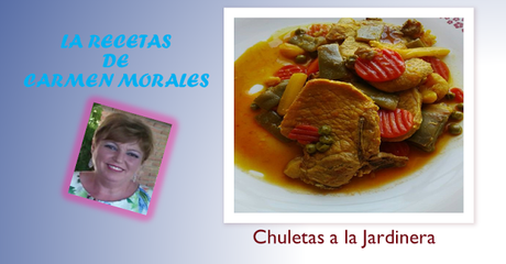 Chuletas a la Jardinera
