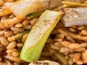 Arroz verdura merluza