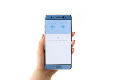 Todo sobre el escáner del Iris del Samsung Galaxy Note 7