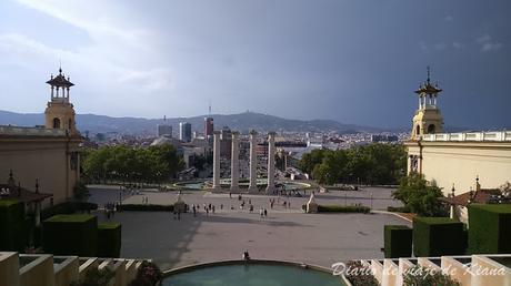 Barcelona III. Sants - Plaza España - MNAC - Palau Sant Jordi - Teleférico de Montjuic - Castillo de Montjuic