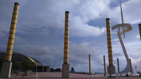 Barcelona III. Sants - Plaza España - MNAC - Palau Sant Jordi - Teleférico de Montjuic - Castillo de Montjuic