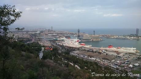 Barcelona III. Sants - Plaza España - MNAC - Palau Sant Jordi - Teleférico de Montjuic - Castillo de Montjuic