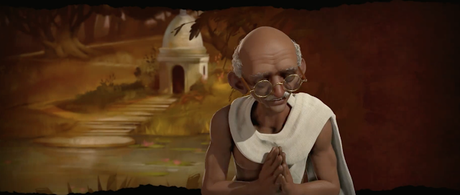 Gandhi liderará la india en Civilization VI