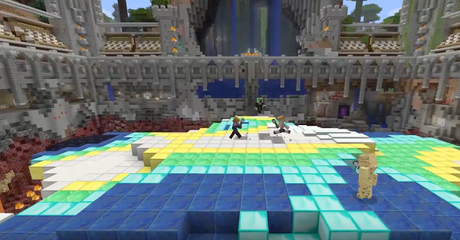 El minijuego Tumble llega al Minecraft de consolas