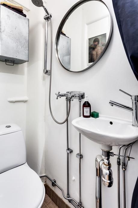 pisos una habitación pisos estudio estilo nórdico distribución diseño minipisos decoración pisos pequeños decoración minipisos cama en altillo blog decoracion interiores 17 metros cuadrados 