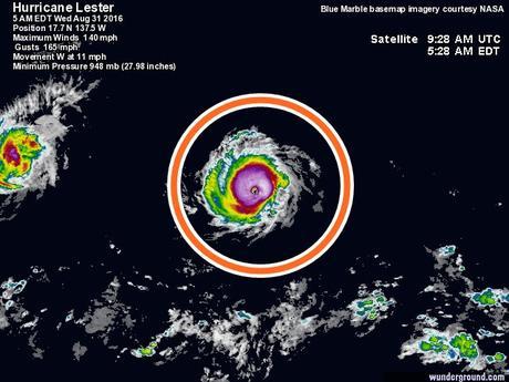 El archipiélago de Hawái bajo alerta por los huracanes 