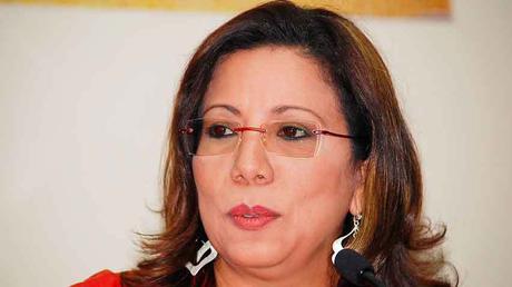 Tania Díaz, diputada del PSUV