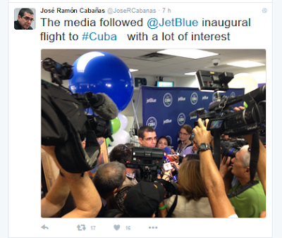 Restablecimiento de vuelos regulares entre EE.UU. y Cuba [+ fotos]