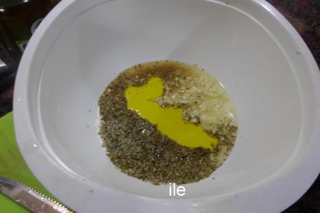 Brochetas de pollo al estilo griego