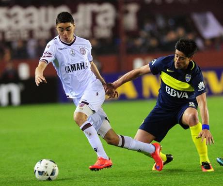 Boca perdió 1-0 con Lanús en la primera fecha