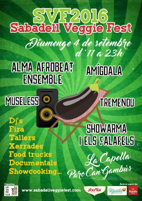 [Noticia] Todos los detalles del Sabadell Veggie Fest 2016