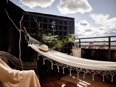 Un ático decorado con estilo bohemio Un ático decorado con estilo bohemio