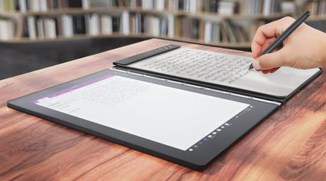 Lenovo presenta Yoga Book, la primera tableta con teclado táctil
