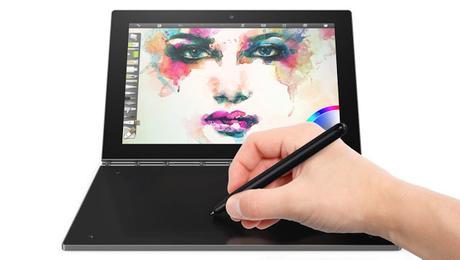 Lenovo presenta Yoga Book, la primera tableta con teclado táctil