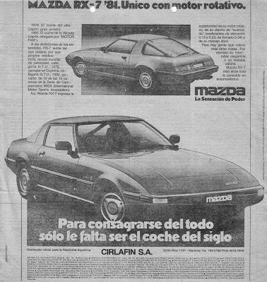 Mazda RX-7 en Argentina