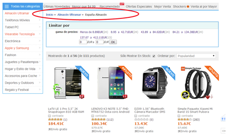 Cómo comprar desde el almacén de España de TinyDeal, explicado paso a paso Cómo comprar desde el almacén de España de TinyDeal, explicado paso a paso