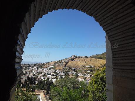 EL GENERALIFE , GRANADA, A LA BARCELONA D' ABANS, D' AVUI I DE SEMPRE...2-09-2016...!!!