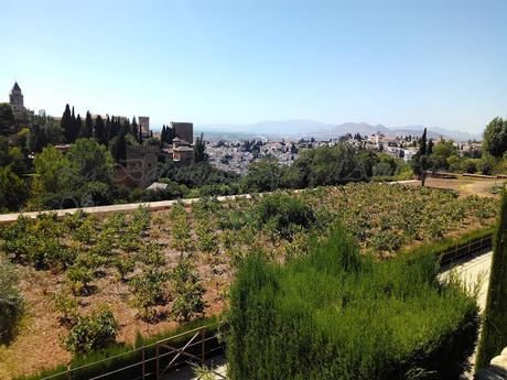 EL GENERALIFE , GRANADA, A LA BARCELONA D' ABANS, D' AVUI I DE SEMPRE...2-09-2016...!!!