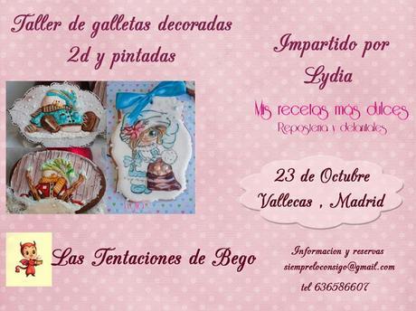 TALLERES DE GALLETAS DE OCTUBRE  2016