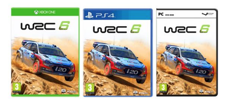 WRC 6 enseña carátulas y modo pantalla partida