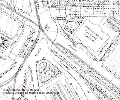 La olvidada fuente de la Glorieta de Atocha (Plaza del Emperador Carlos V)