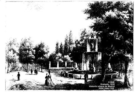 La olvidada fuente de la Glorieta de Atocha (Plaza del Emperador Carlos V)