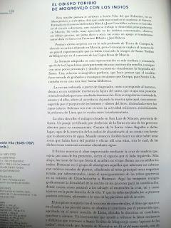 SANTO TORIBIO DE MOGROVEJO EN LAS EDADES DEL HOMBRE DE TORO