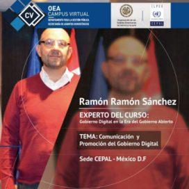Curso de la CEPAL y OEA: Gobierno Digital en la era del #GobiernoAbierto
