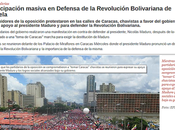 Imagenes falsas marcha Maduro