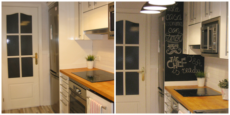 reforma sin obras reforma cocina diy cocina decoración en blanco cocina pequeña blanca cocina nórdica blog decoración nórdica antes después decor 