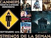 Estrenos Semana Septiembre 2016 Podcast Scanners