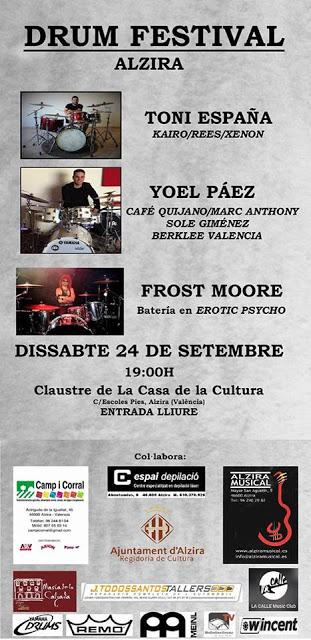 massbateria-cartel del drum festival alzira