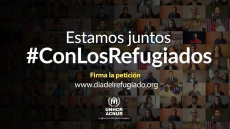 Celebridades mundiales llaman a estar juntos #ConLosRefugiados