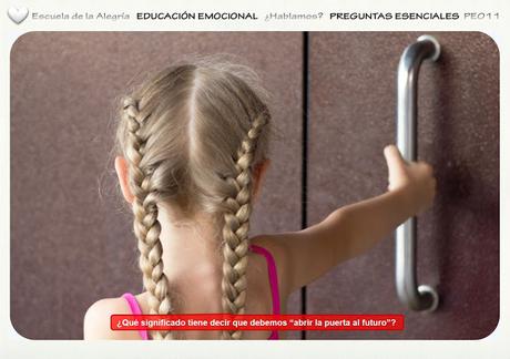 Programación del Área de Educación Emocional. Colección Preguntas Esenciales 11.