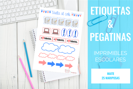 Colección de Imprimibles para la Vuelta al Cole