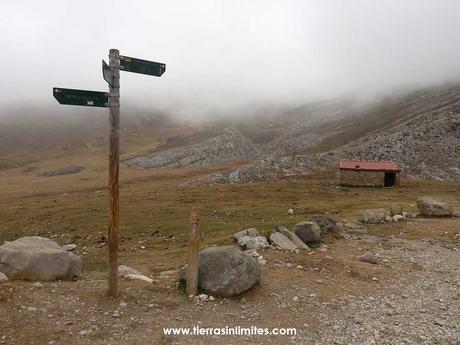 Bifurcación del sendero