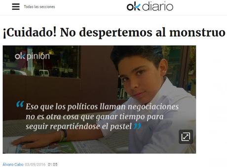 ¡Cuidado! No despertemos al monstruo.