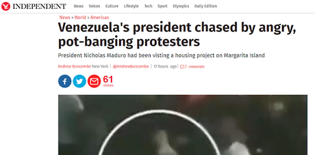 Maduro, el ridículo en el mundo