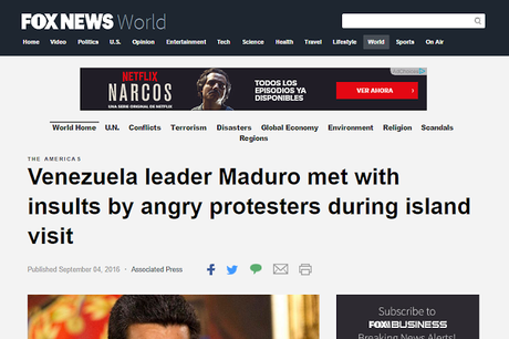 Maduro, el ridículo en el mundo