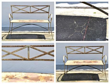 DIY - TRANSFORMACIÓN DE UN ANTIGUO BANCO DE HIERRO DIY - TRANSFORMACIÓN DE UN ANTIGUO BANCO DE HIERRO