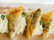 Triángulos cordero pera