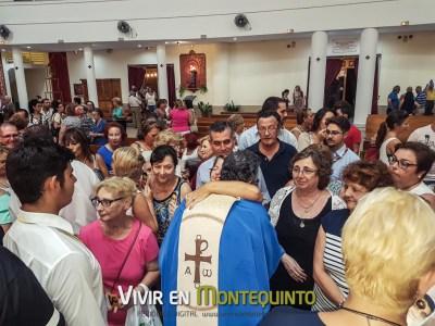 Más de 300 personas se reunieron para despedir a Padre Francisco como párroco de Montequinto