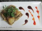 Verduras negro, microondas