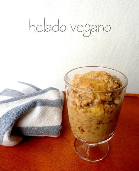 Helado Vegano de Vainilla